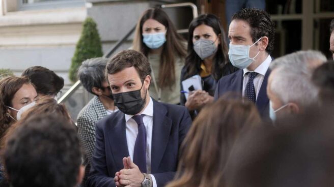 El líder del PP, Pablo Casado.