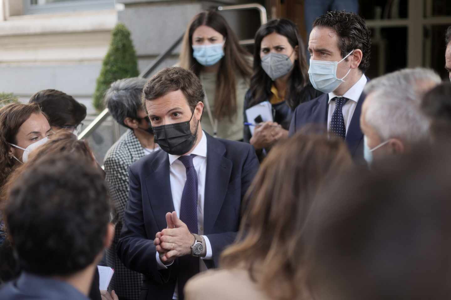 El líder del PP, Pablo Casado.