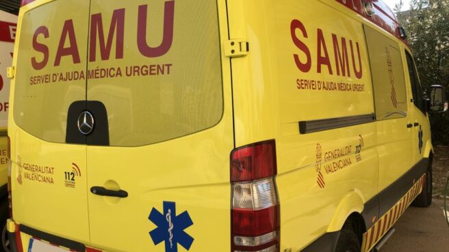 Ambulancia del SAMU.