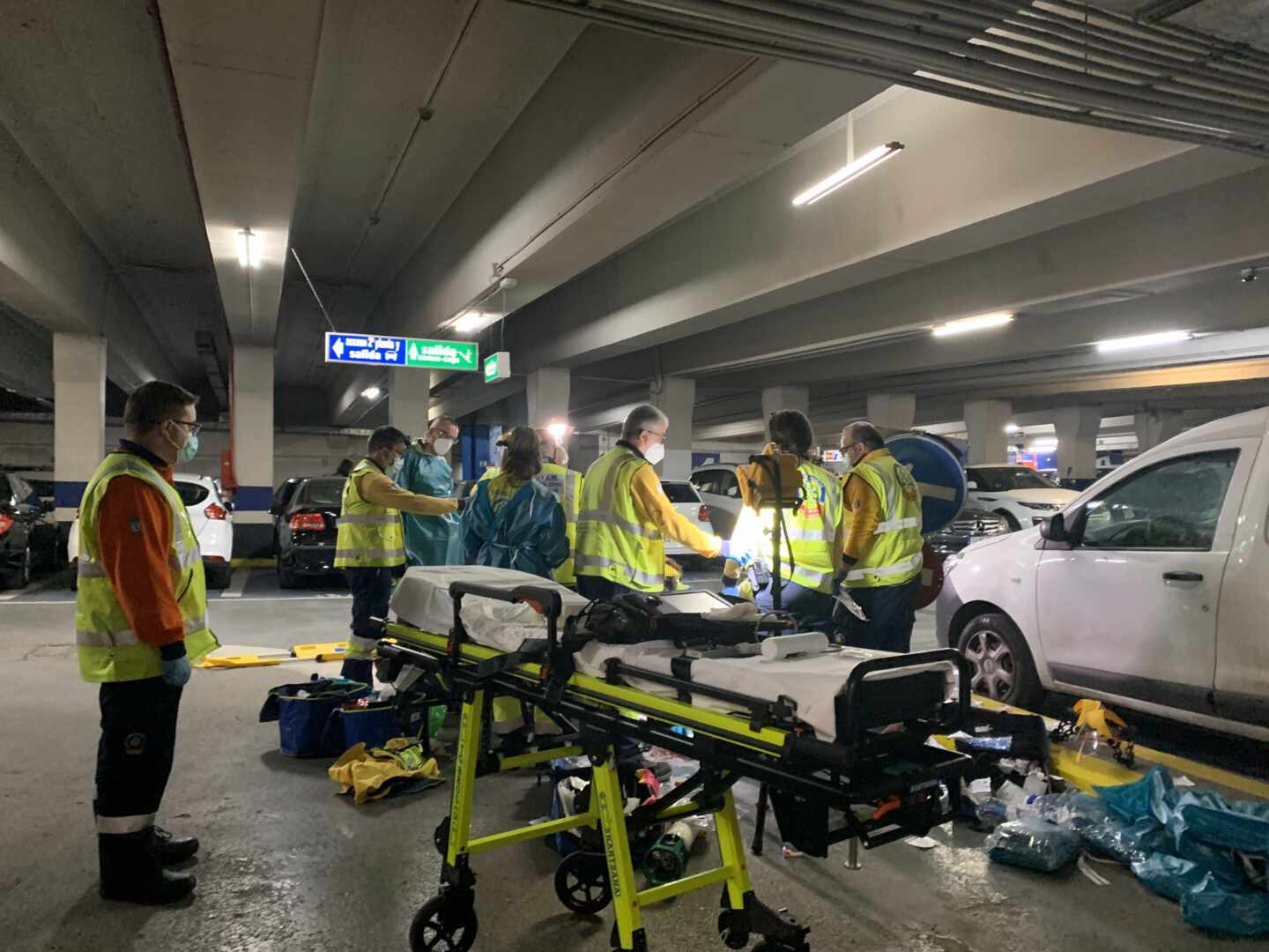 Muere un joven en Madrid en las celebraciones del Atlético.