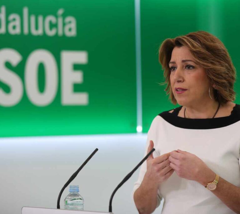 Susana Díaz: "Entregué un PSOE en buen estado de forma y ahora vengo a ayudar para volver a gobernar"