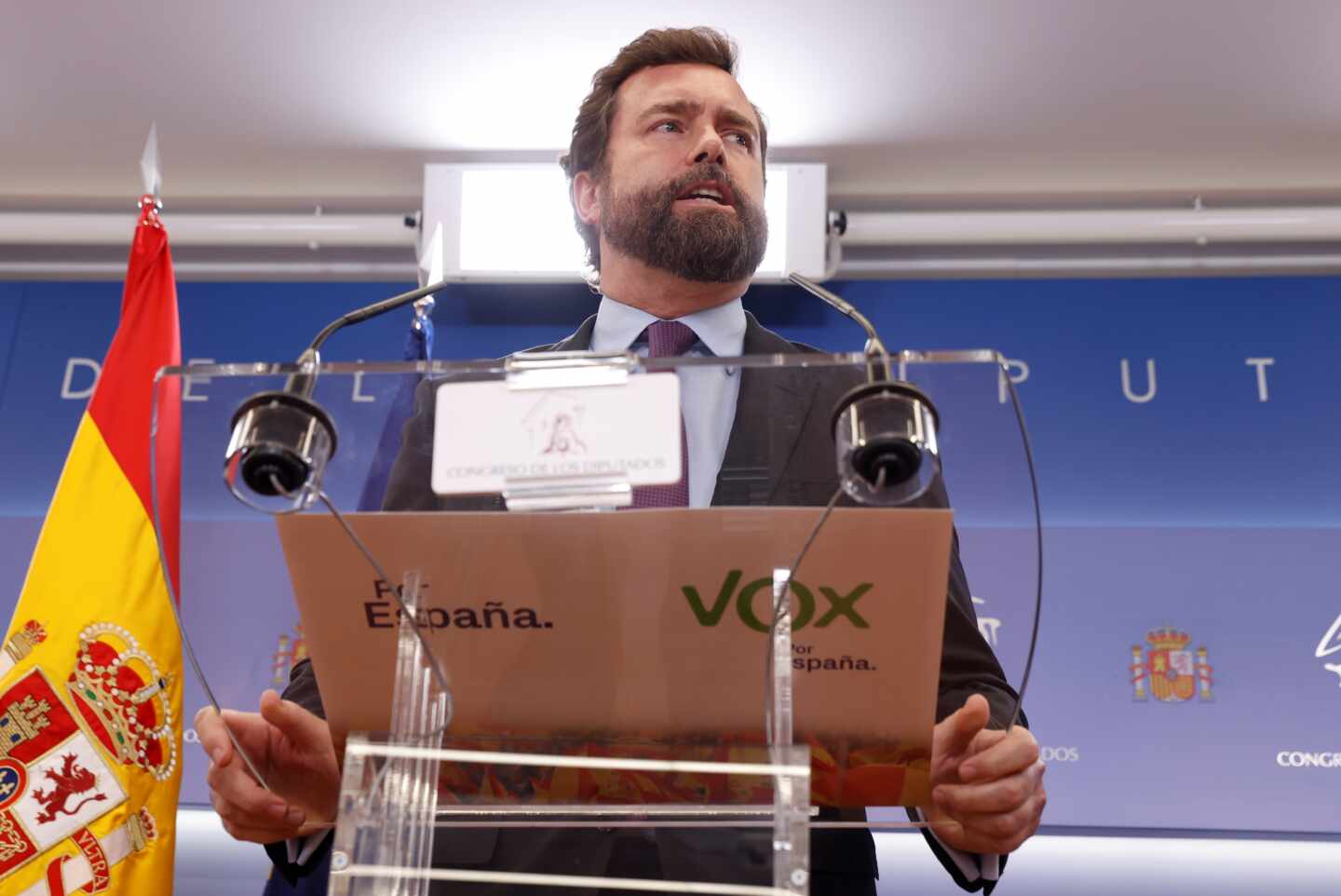 Iván Espinosa de los Monteros, en el Congreso.