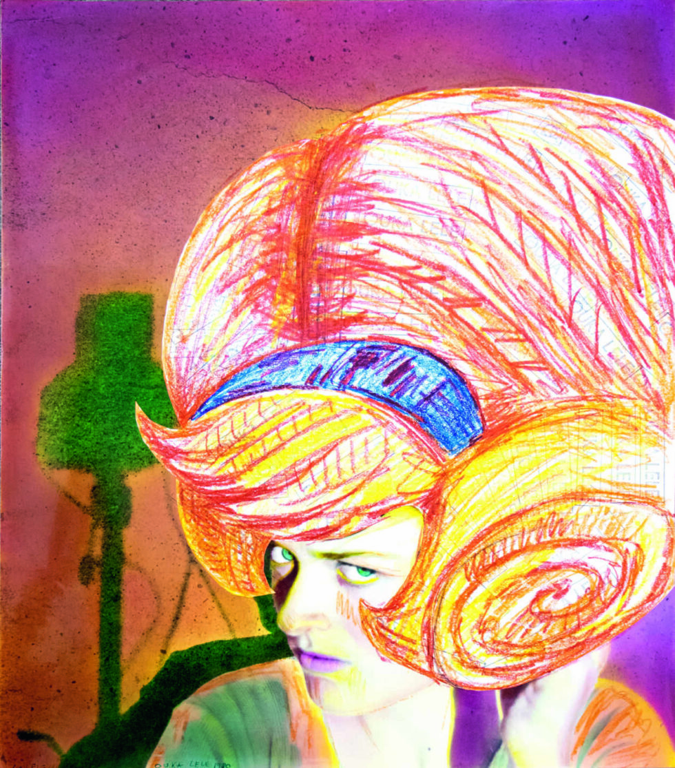 Autorretrato, ensayo de Peluquería Ouka Leele