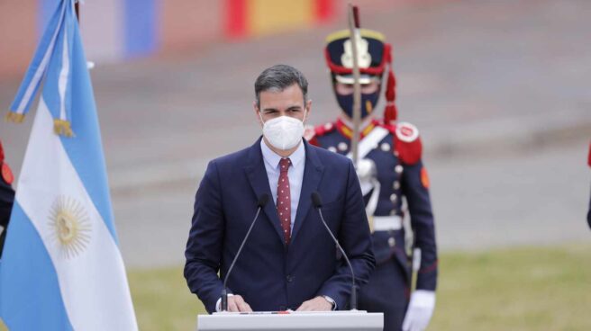 Pedro Sánchez, en Buenos Aires. Pedro Sánchez, en Buenos Aires.