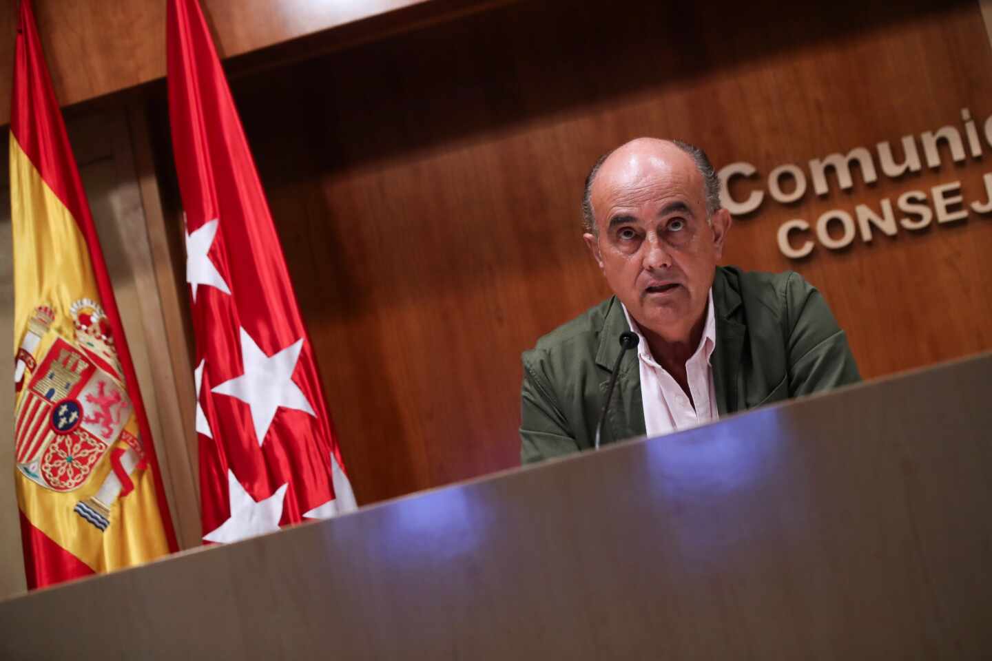 El viceconsejero de Salud Pública y Plan Covid-19 de la Comunidad de Madrid, Antonio Zapatero.