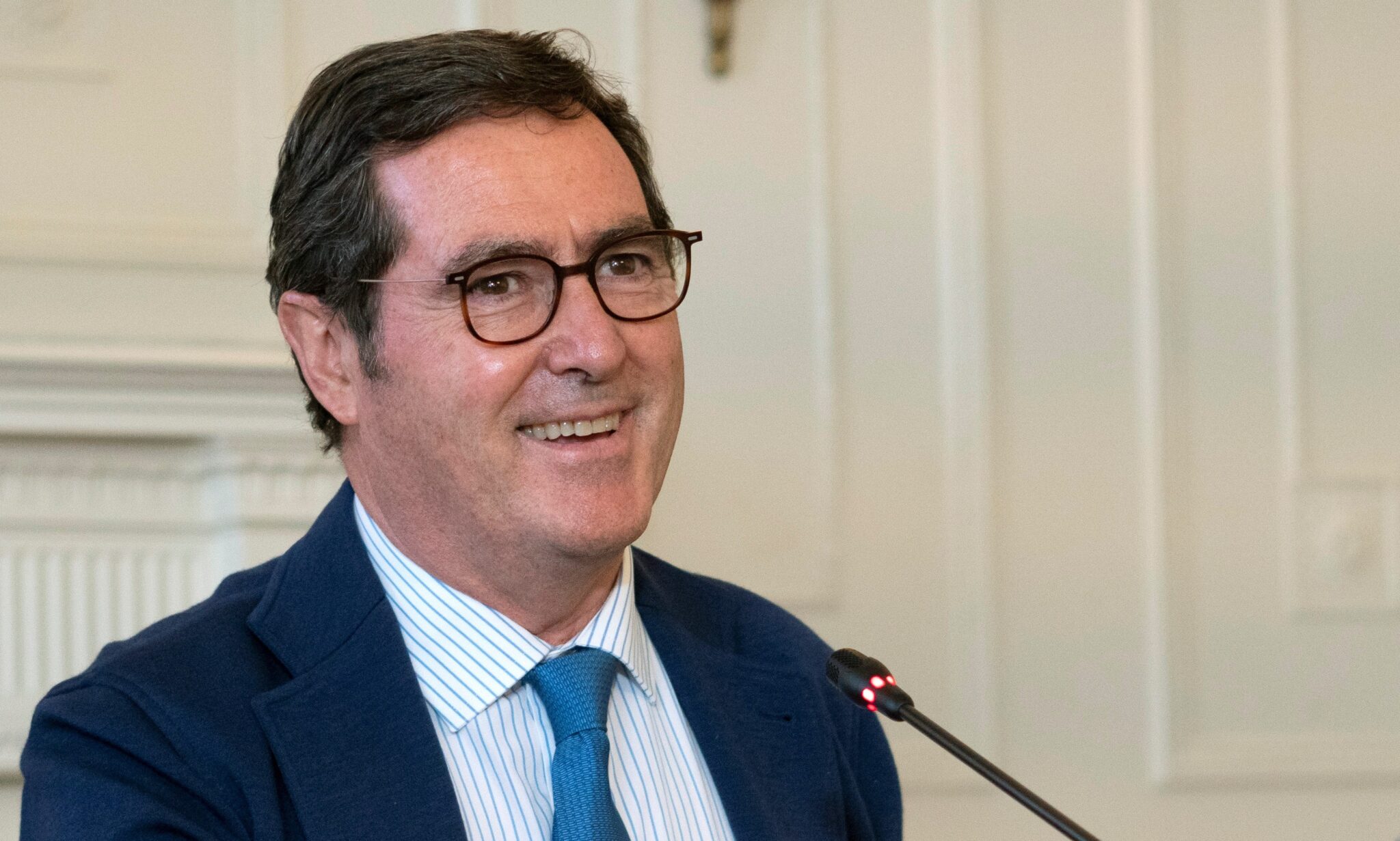 Antonio Garamendi, presidente de la CEOE.