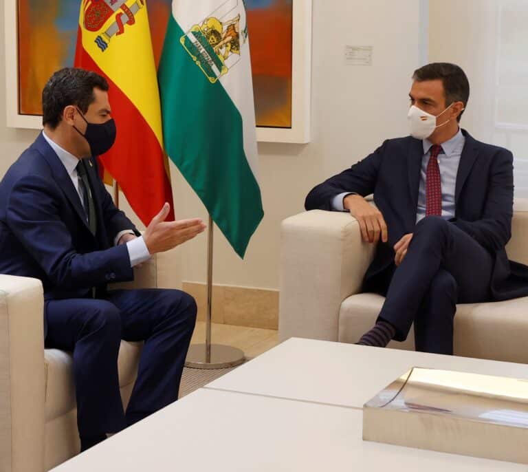 Juanma Moreno, Sánchez y el despiece de Susana