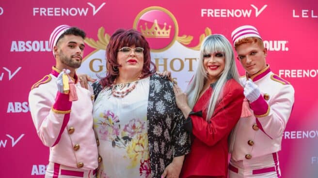 Rueda de prensa de presentación de 'Gran Hotel de las Reinas' con Paca la Piraña y Supremme de Luxe.