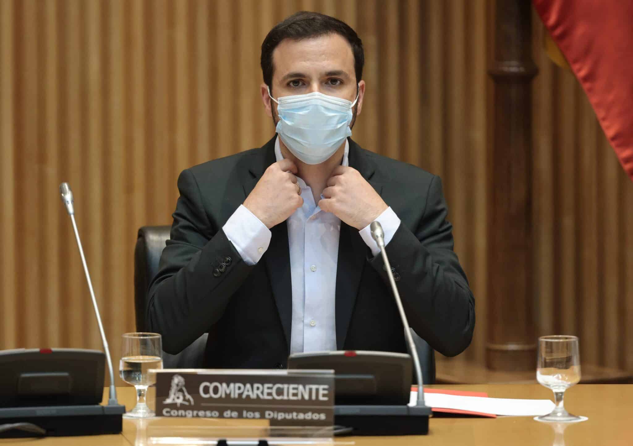 El ministro de Consumo, Alberto Garzón