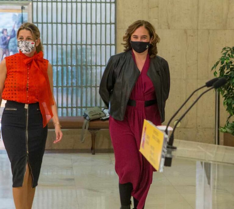 Yolanda Díaz defiende la presencia de Junqueras en la mesa: "No va a haber disputa en eso"