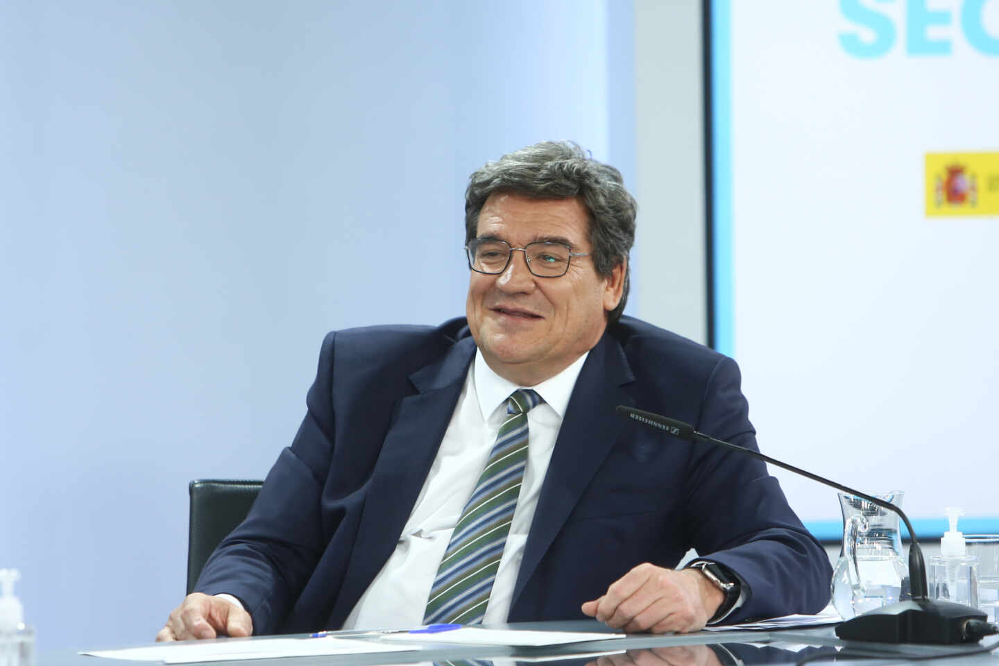 El ministro de Inclusión, Seguridad Social y Migraciones, José Luis Escrivá