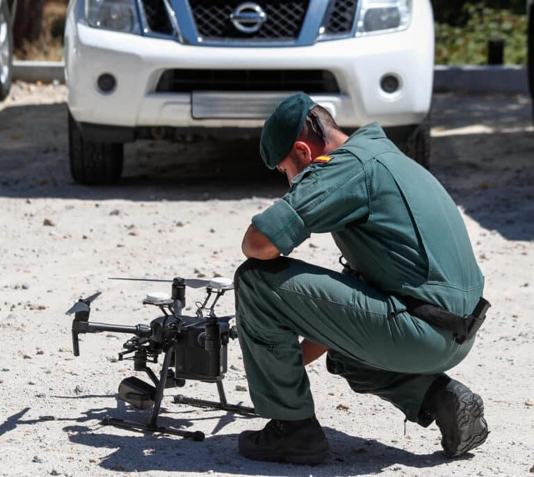 La Guardia Civil prevé comprar  75 drones en tres años para doblar la flota actual