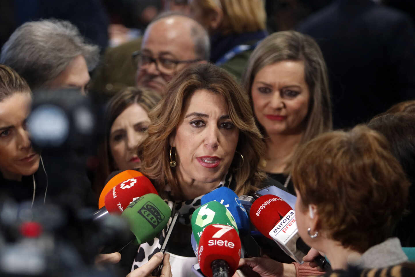 La secretaria general del PSOE-A, Susana Díaz.