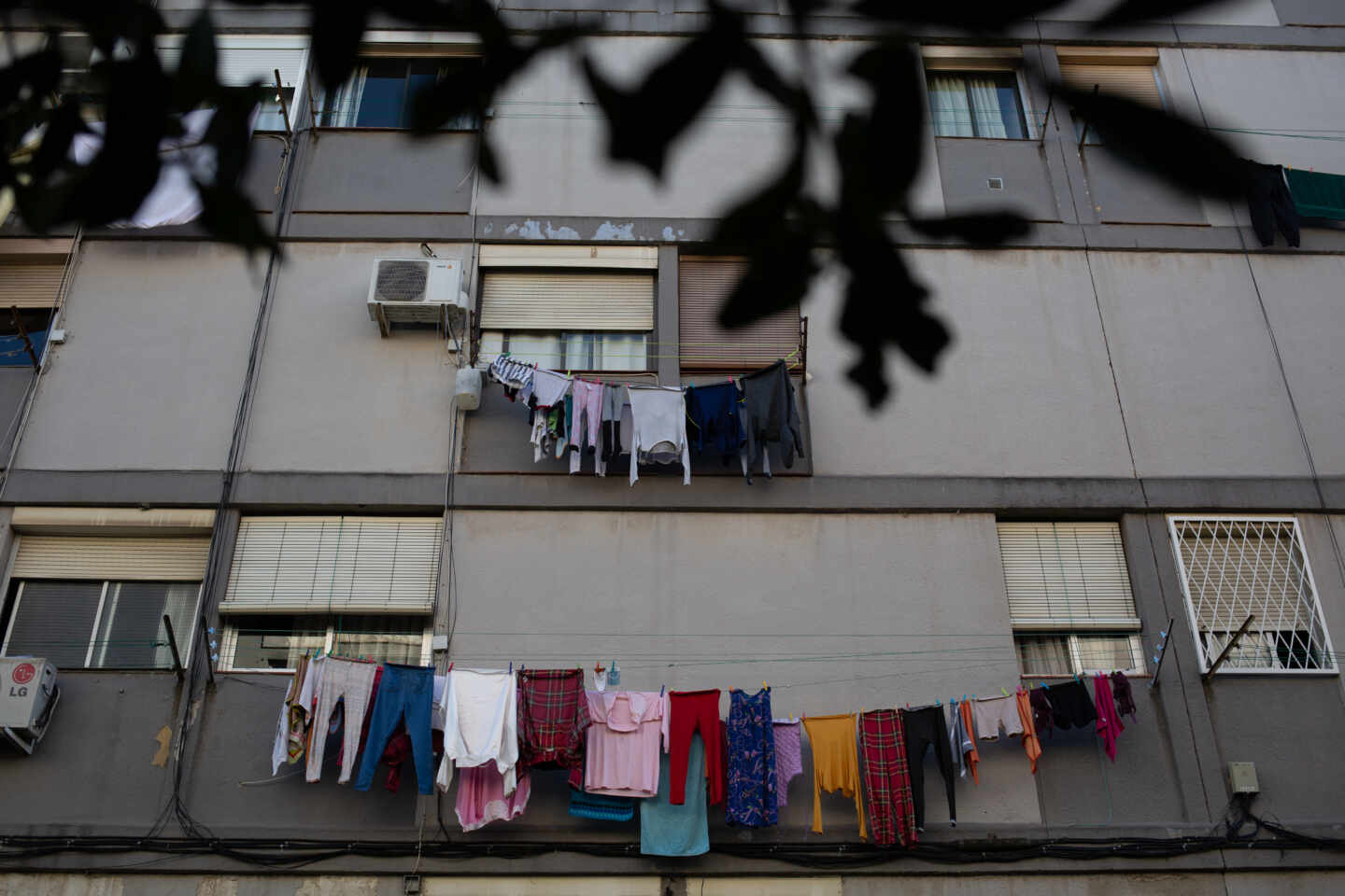 Barrio de Ciutat Meridiana, uno de las zonas con la tasa de infectados más alta de Barcelona