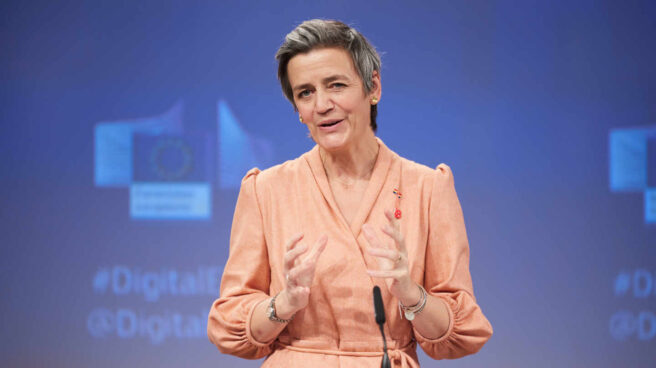 Margrethe Vestager, vicepresidenta de la Comisión Europea.