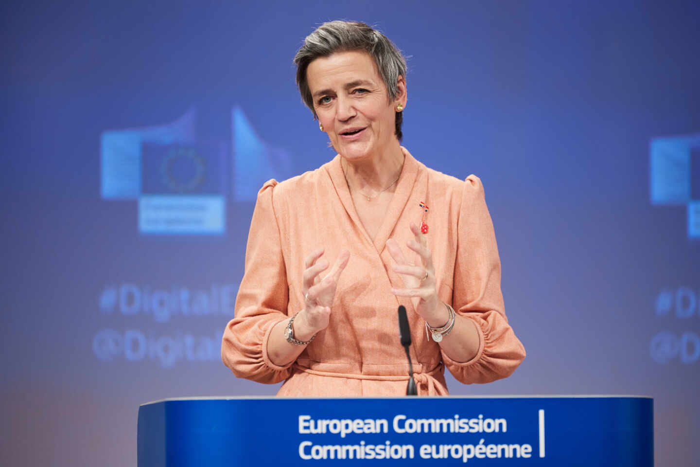 Margrethe Vestager, vicepresidenta de la Comisión Europea.