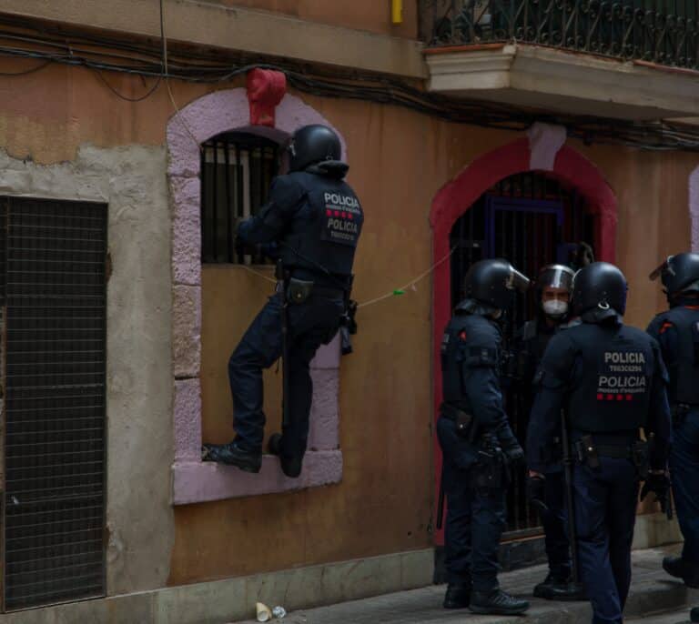 Un hombre se suicida en Barcelona cuando iba a ser desahuciado