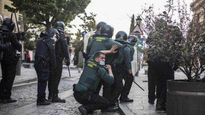Incidentes en el mitin de Vox en Navalcarnero.