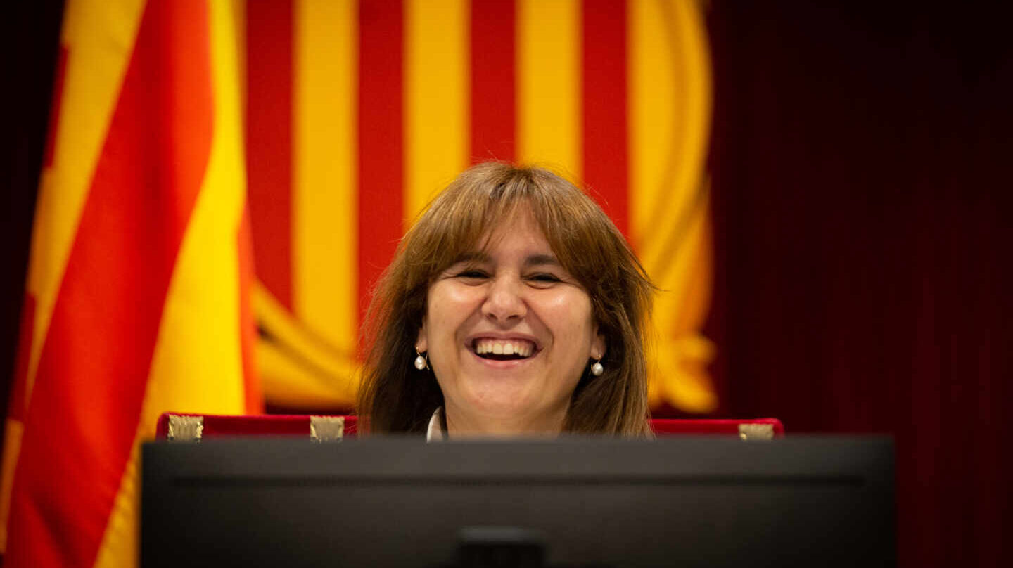 Laura Borràs, presidenta del Parlament.