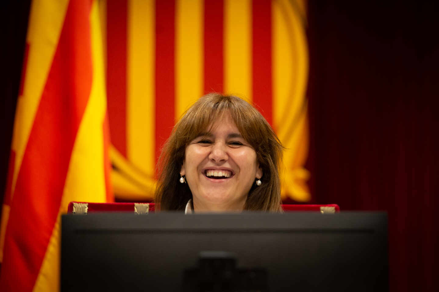 Laura Borràs, presidenta del Parlament.