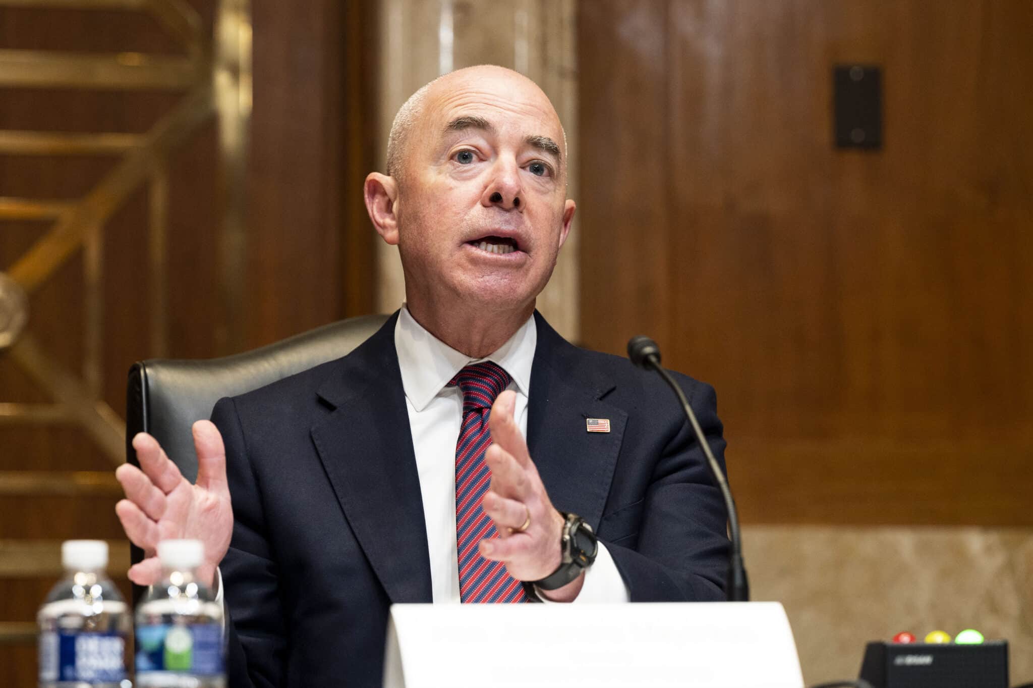 El secretario de Seguridad Nacional de Estados Unidos, Alejandro Mayorkas