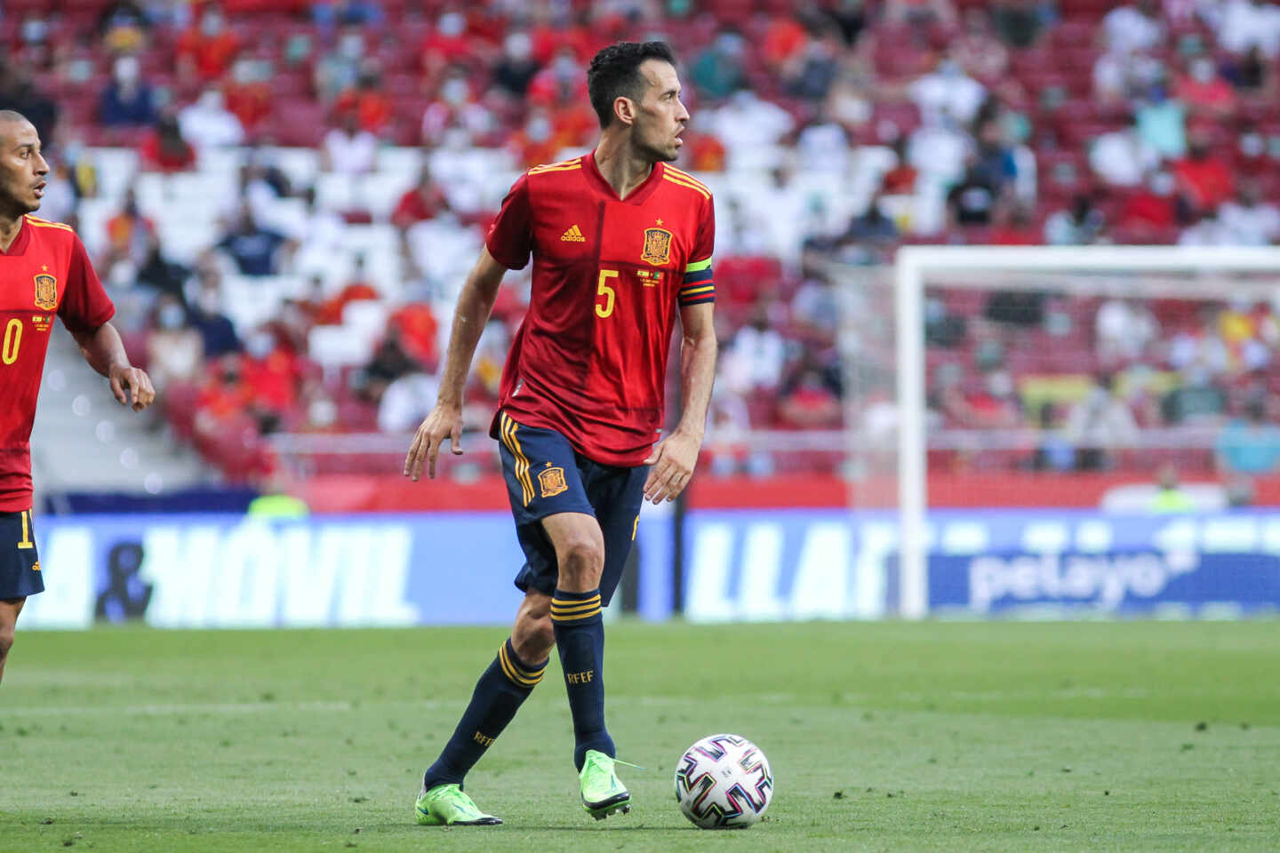 El capitán de la selección española, Sergio Busquets.