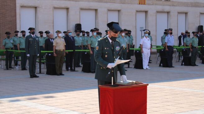Toma de posesión del mando de la Comandancia de la Guardia Civil en Barcelona