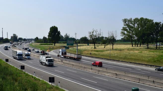 Un tramo de la autopista italiana objeto de la concesión. Un tramo de la autopista italiana objeto de la concesión.