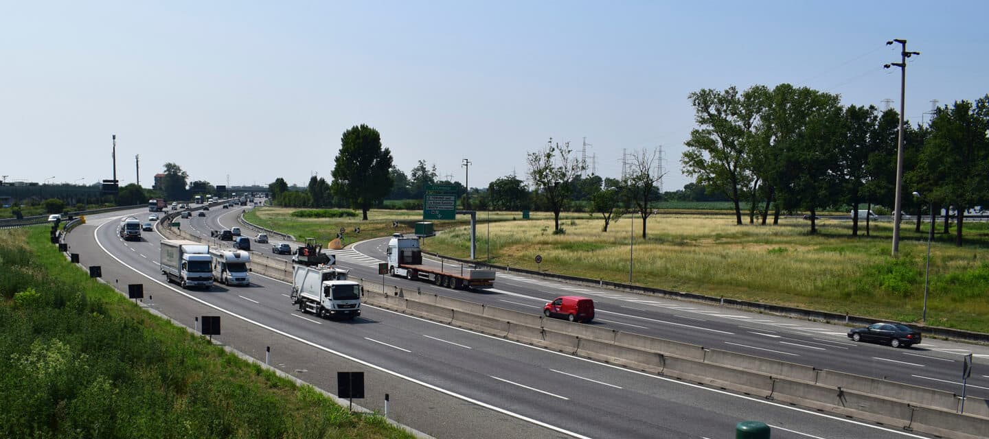 Un tramo de la autopista italiana objeto de la concesión.