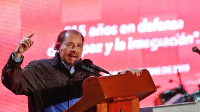 Ortega arremete contra España y EEUU Daniel Ortega, presidente de Nicaragua, en una cumbre del ALBA
