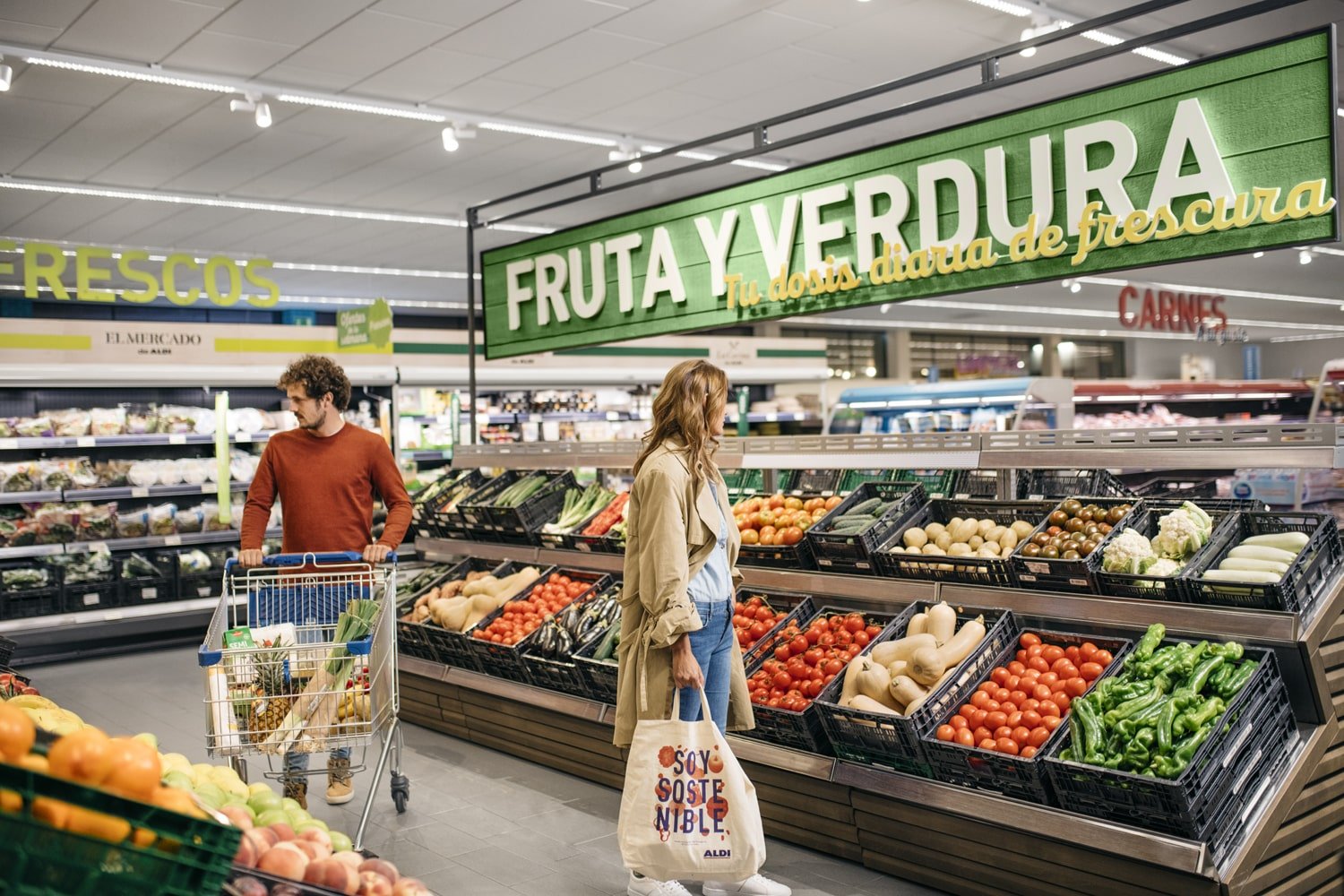 Imagen de un supermercado.