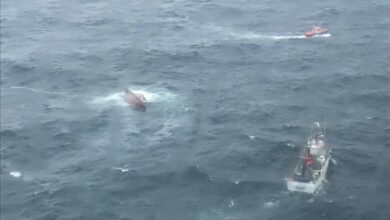 Fallecen dos tripulantes de un buque de Portosín que naufragó en Cedeira (La Coruña)