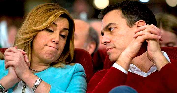 Susana Díaz y Pedro Sánchez