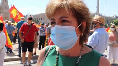 Conchita Martínez, víctima de ETA, en Colón: “Lo que hemos sufrido para ver esto. Es indigno”