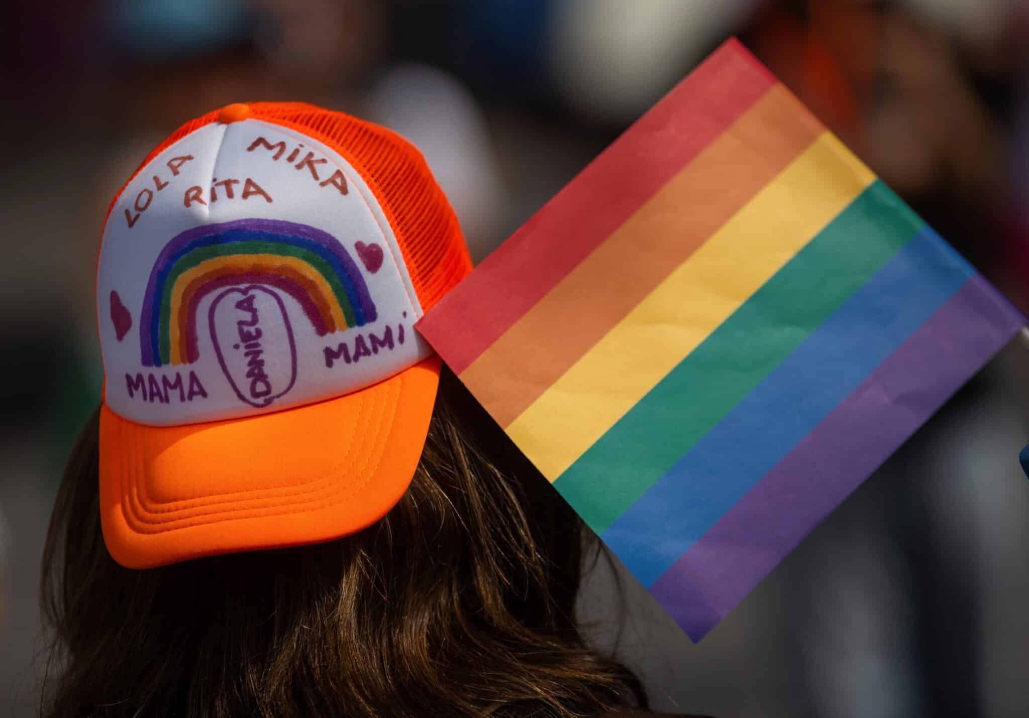 Una madre de una familia LGBTI, en Barcelona.