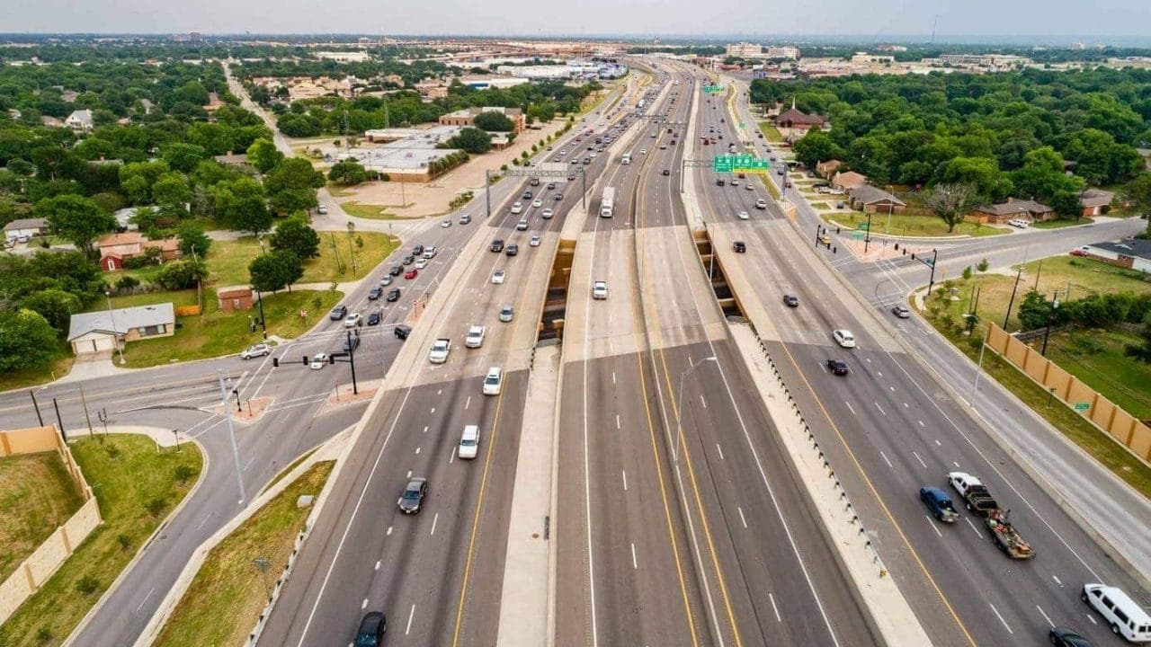 Una autopista de Ferrovial en Dallas (Estados Unidos).