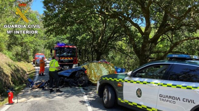 Lugar del accidente de Víctor Magariños.