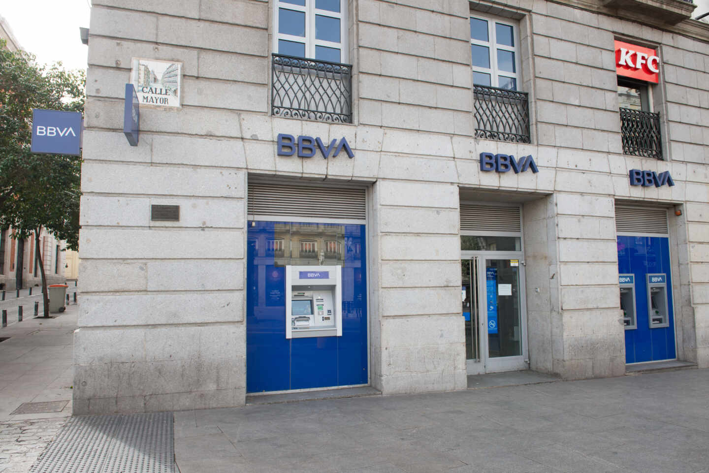 Una oficina de BBVA.