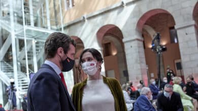 Casado y los barones del PP arroparán a Ayuso en su toma de posesión como presidenta