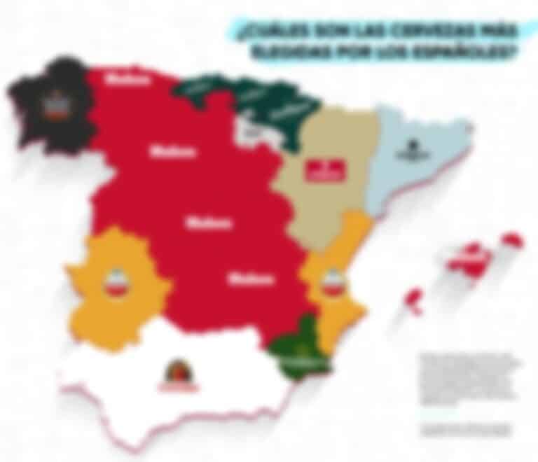 Esta es la cerveza preferida de los españoles en cada comunidad
