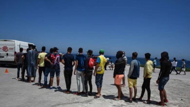 Migrantes en el limbo de Ceuta