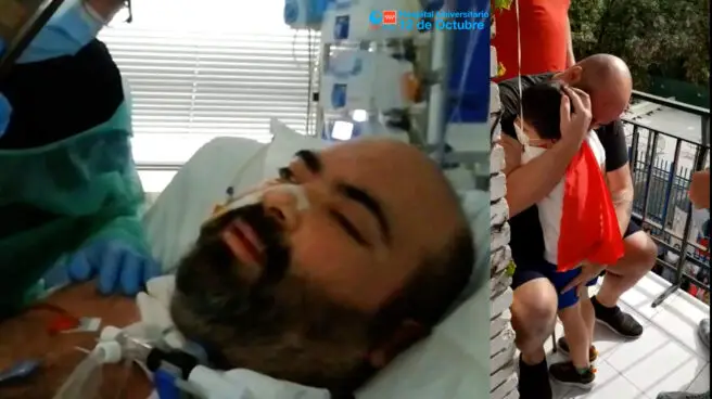 David, el "paciente milagro" que salió del Covid gracias a un pulmón artificial