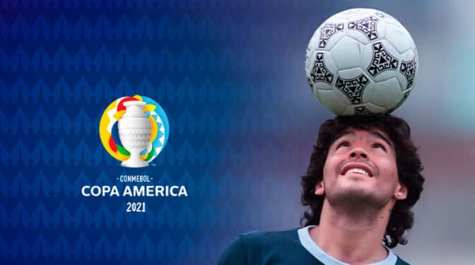 Eterno Diego: la Copa América homenajea con juegos audiovisuales a Maradona