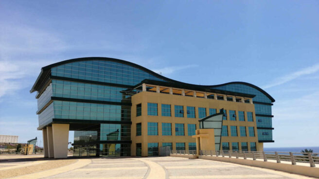 Sede de distrito digital, hub de Alicante de tecnología Uno de los edificios de Distrito Digital, hub de Alicante donde acuden las tecnológicas