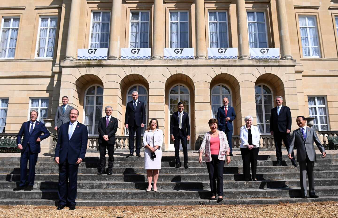 Los países del G7 acuerdan un impuesto de sociedades mínimo del 15%