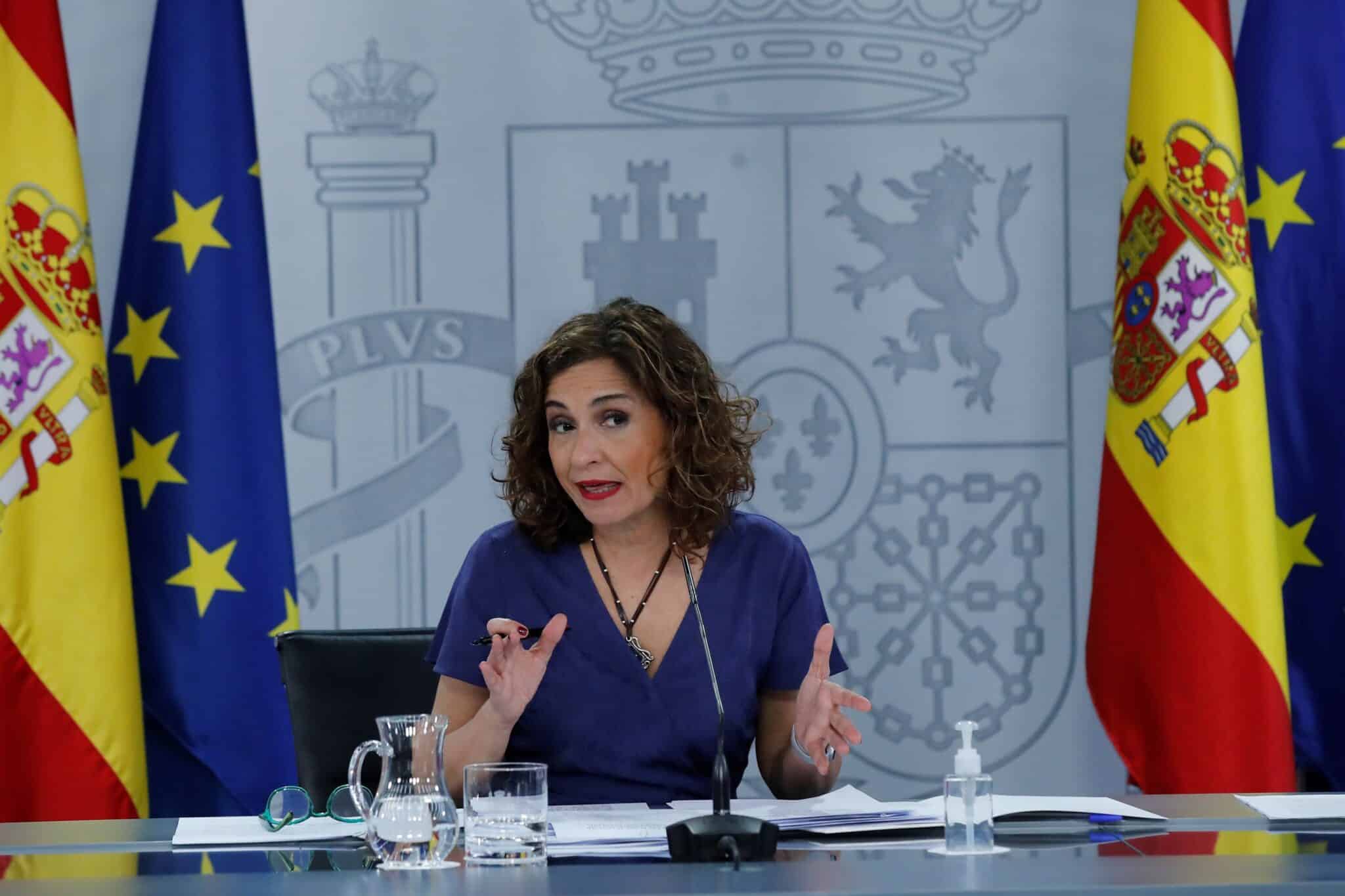 La ministra de Hacienda y portavoz del Gobierno, María Jesús Montero