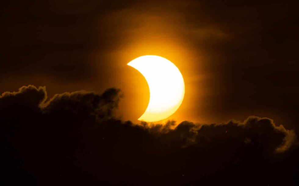 En Nueva York fue un eclipse parcial