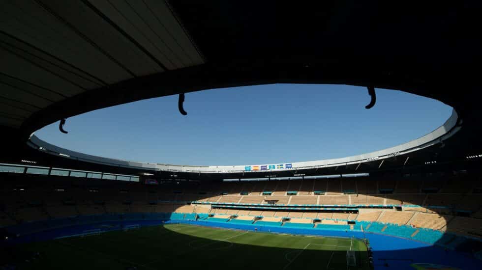 Estadio sevillano de La Cartuja, una de las sedes de la fase de grupos de la Eurocopa 2020.