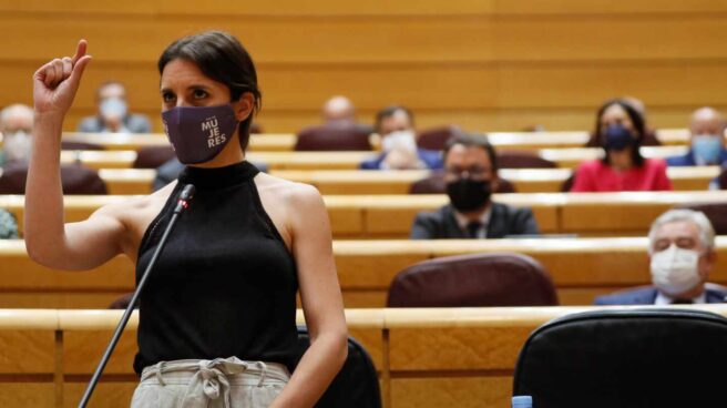 Irene Montero, en el Senado.