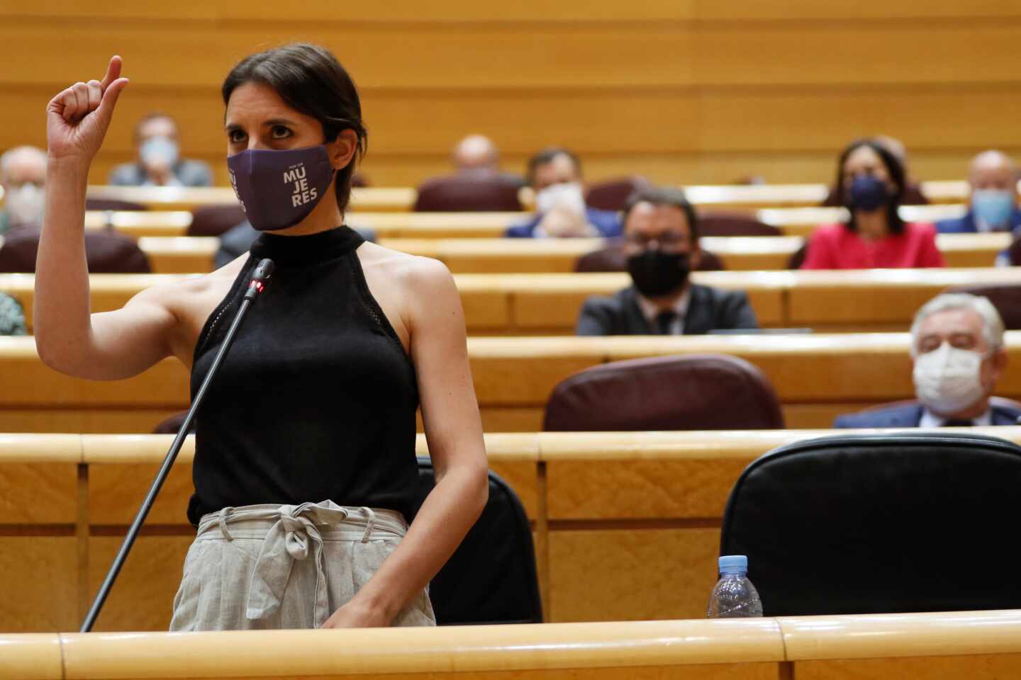 Irene Montero, en el Senado.